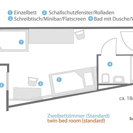Gruener Baum 3* Wurzburg
